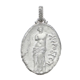 純プラチナ アフロディーテ&ニケ レリーフペンダントヘッド