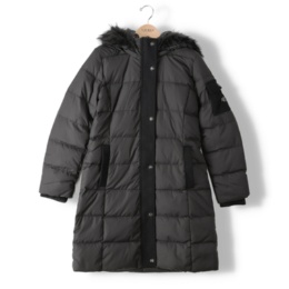 Lauren Ralph Lauren フェイクファートリム ダウン コート