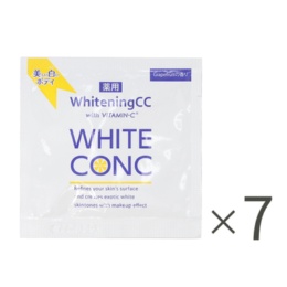 薬用ホワイトコンク ホワイトニングCCクリーム パウチ7包セット