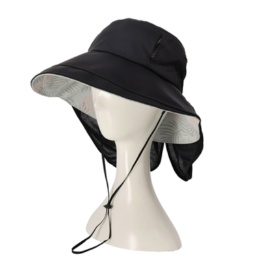 ミズノ 着る木陰COOL 遮熱UVシェード付きハット