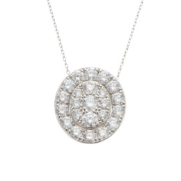 Dialuce PT950 ダイヤモンドペンダント 計1.65ctUP