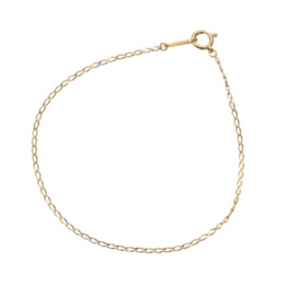 マエストロ 純金スラッシュVカット喜平チェーンブレスレット