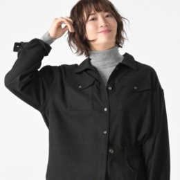 EDDIE BAUER パッチポケットオーバーシャツ