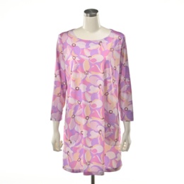  Makana na Kathy プルメリアシャワーチュニック