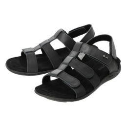 Strive レザー バックストラップサンダル