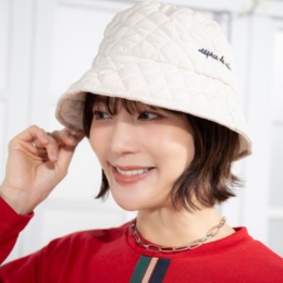 calma キルトバケットハット