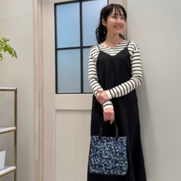  IM リバティプリント  おでかけスクエアミニトート