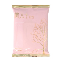 美人+ ビューティークレンジングシート 15枚入り/85ml