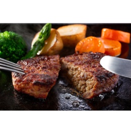 宮崎県産黒毛和牛&九州産黒豚ハンバーグ12袋