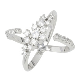 Jinka Nezu キュービックジルコニア ミルキーウェイ クロスリング