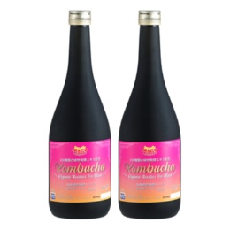 ビューティーコンブチャ 本格発酵ドリンク 720ml 2本