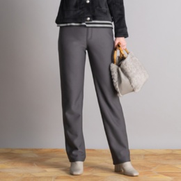 Provador  ボアMAX 裏起毛ハイテンションストレートパンツ