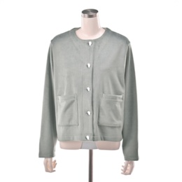 Provador やみつきベロア両面起毛カーデジャケット