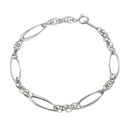 純プラチナ アステリア デザイン ブレスレット