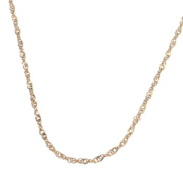 純金シャイニースクリューチェーンネックレス スライド式アジャスター付