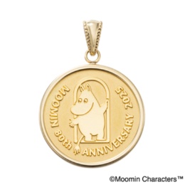 純金/18K ムーミン&リトルミイペンダントヘッド