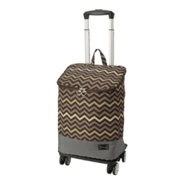  CHARMISS シェブロン柄4輪ショッピングカート ネット限定