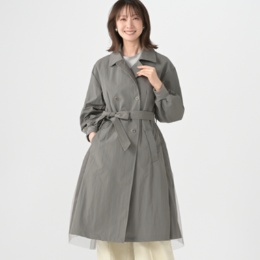 Remite バックチュールトレンチコート