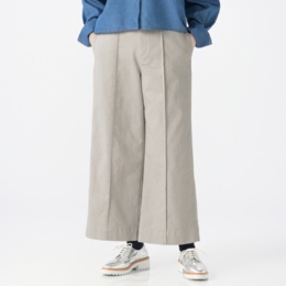 Remite センターシームワイドストレッチパンツ
