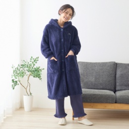  チュチュアンナ ボアフード付着る毛布