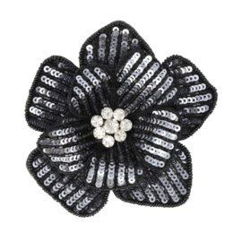 Jinka Nezu スパングル フラワー マグネット ブローチ