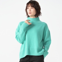 UNFILO ウールカシミヤブレンドハイネック