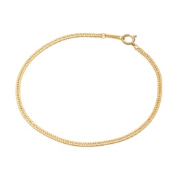 マエストロ 純金 ダブル喜平 フラットカットチェーン ブレスレット