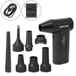 風の力でホコリを吹き飛ばすコンパクトエアダスター