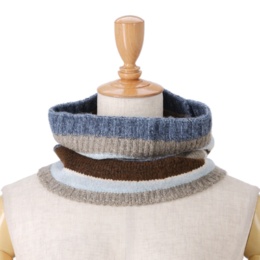 ルナジュメール吸湿発熱糸なめらかニットネックウォーマー