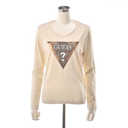 GUESS レオパードトライアングルTEE