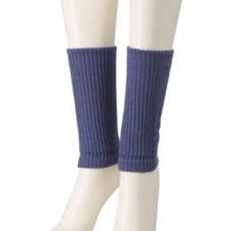 ジャヴィ メリノウールとシルク混の足首ウォーマー