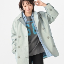 GRC ミドル丈トレンチコート