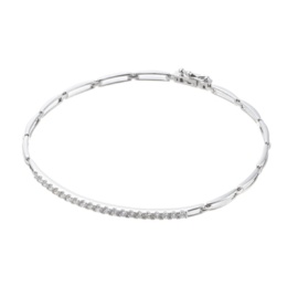 PT950 カナディアンダイヤモンド ブレスレット 計0.6ctUP