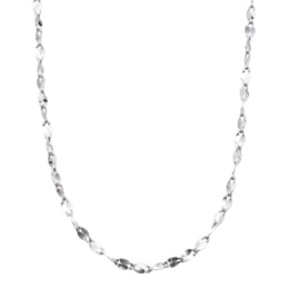 純プラチナ ボリュームファンタジアペタルチェーンネックレス