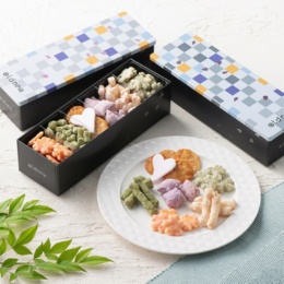 京寿楽庵 OLDNEW-彩- あられ 3缶