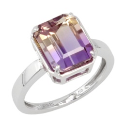 越田雅哉アメトリンシンプルデザインリング