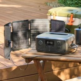 エコフロー（ECOFLOW) エコフロー リバー3 ポータブル電源&45Wソーラーパネル付セット