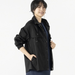 day to day サファリジャケット風ハーフコート