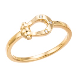 LA SOMA ダイヤモンド ホースシューリング