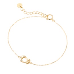 LA SOMA ダイヤモンド ホースシューブレスレット