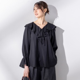 Coeur sucre 大人かわいいフリルブラウス