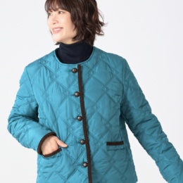 タカシマヤスタイルプリュ フード付中綿ジャケット