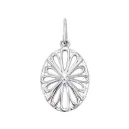 マエストロ 純プラチナ オーバルフラワーペンダントヘッド