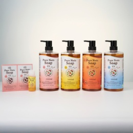  ピュアナッツソープEX 1000ml4本P付き特別セット