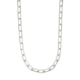 JinkaNezu CZ スタイリッシュライン チェーンネックレス