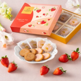 ゴディバ 苺ラングドシャクッキー アソートメント 18枚入