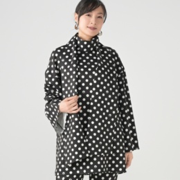  MASAGO ダブルクロスタイ付きプルオーバー