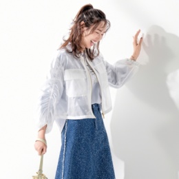 MINHA KILAKILA シアージッパー使いジャケット