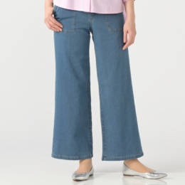 MINHA KILAKILA ジョグデニムワイドパンツ