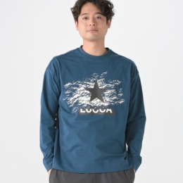Lucca Uomo alla moda クリアーベア天竺Tシャツ